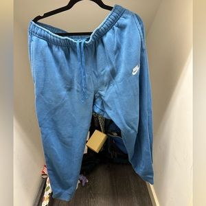 Men’s blue Nike sweatpants